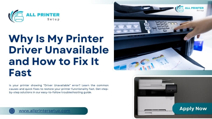 printer driver unavailable